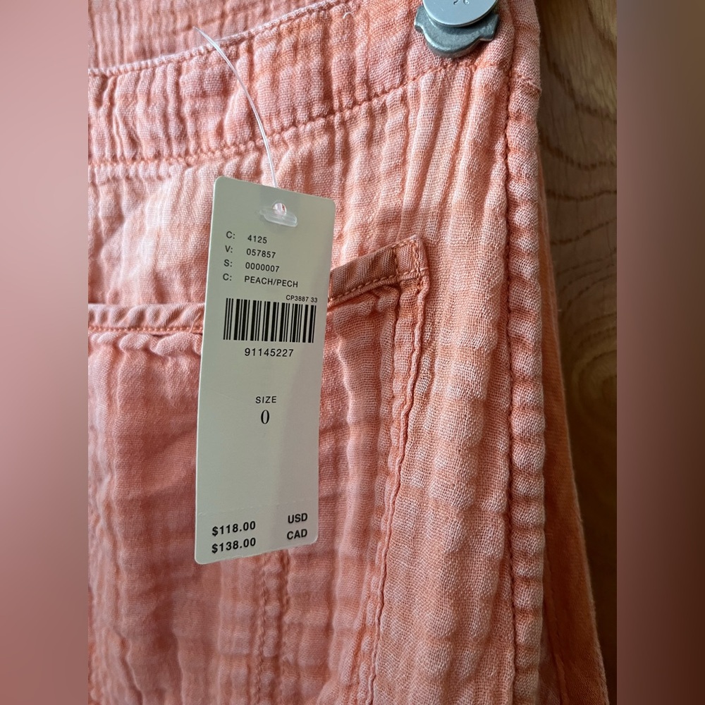 Anthropologie Pilcro Pink Romper or shortalls 0 - Picture 5 of 11